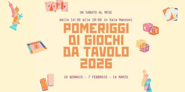 Immagine decorativa per il contenuto Pomeriggi di giochi da tavolo