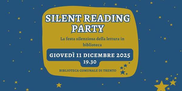 Immagine decorativa per il contenuto Silent reading party