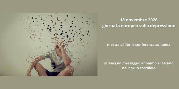 Immagine decorativa per il contenuto Giornata europea sulla depressione