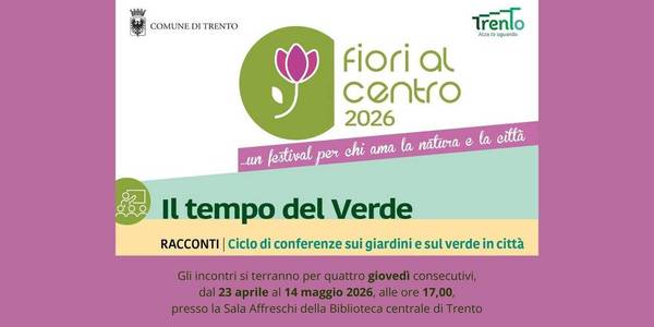 Immagine decorativa per il contenuto Fiori al centro 2026