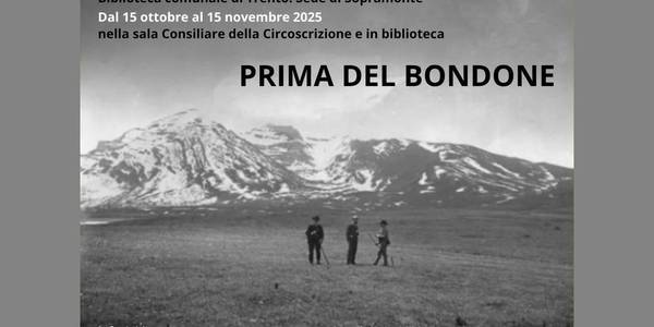Immagine decorativa per il contenuto A Sopramonte - Prima del Bondone