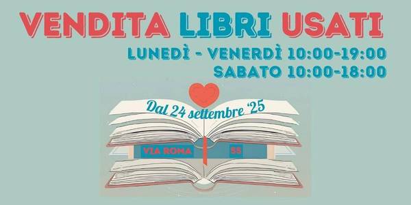 Immagine decorativa per il contenuto Vendita dei libri usati